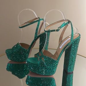 aquazzura embellished heels